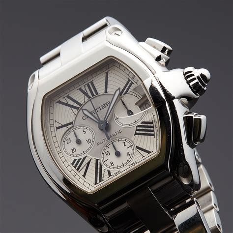 cartier roadster chronograph xl|cartier roadster xl for sale.